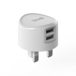 Budi 12W 2 USB Port 3 Pin Wall Charger M8J323U