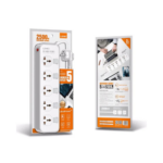 LDNIO Extention Cord 2500W with 4 USB SC4408-1