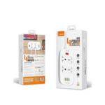 LDNIO Extention Cord with 4 USB Defender Series SC4407-1