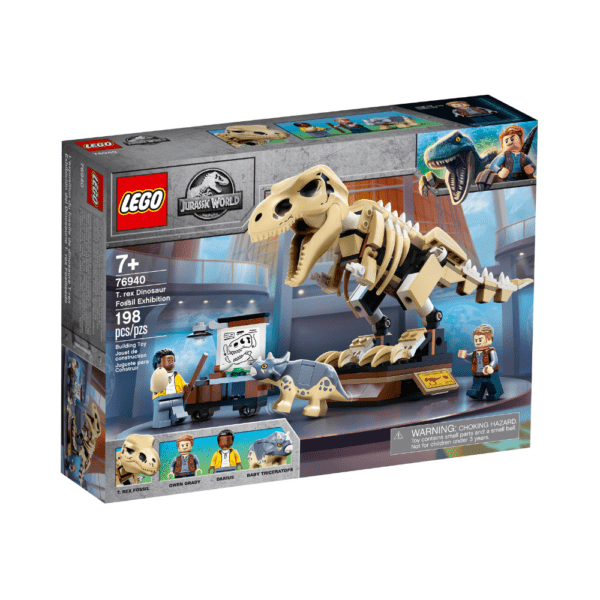 Lego Jurassic World T. rex Dinosaur Fossil Exhibition