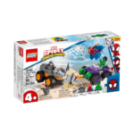 Lego Marvel Spiderman Hulk vs Rhino Truck Showdown 10782-2