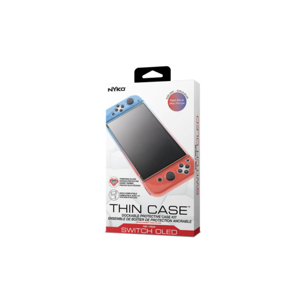 Nyko Thin case for SWITCH OLED (Red/Blue)