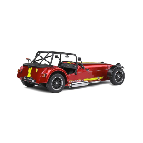 Solido Caterham Seven 275 Academy Metallic Red and Yellow 2014