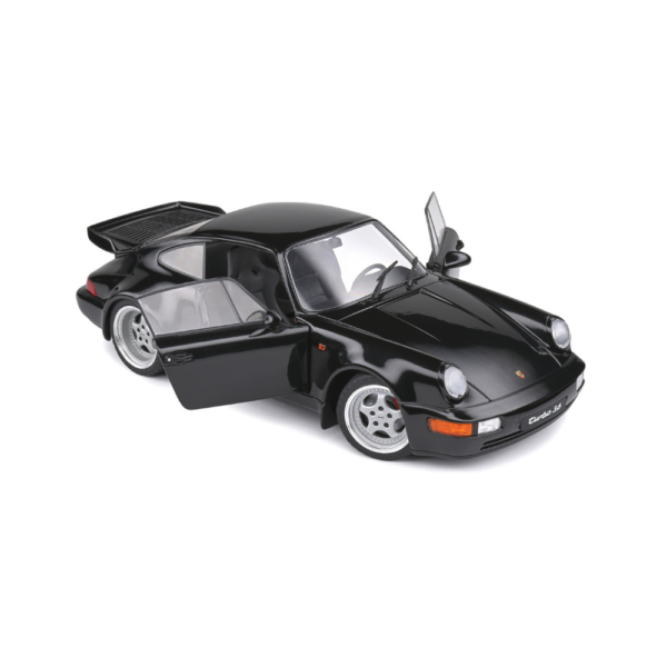 Solido Porsche 911 (964) Turbo 3.6 1996 (Black)