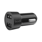 Budi 17W Dual Port USB Car Charger CC622BS