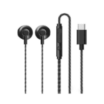 Remax RM-711A Wired Type-C Earphones (Black)