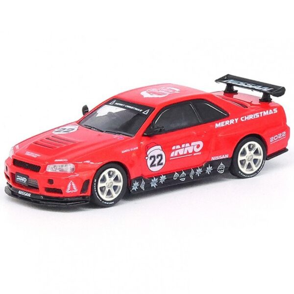 Nissan Skyline GT-R R34 `X`MAS 22` Special Edtion IN64-R34RT-XMAS22