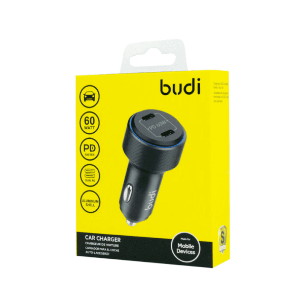 Budi 60W Car Charge CC632RB