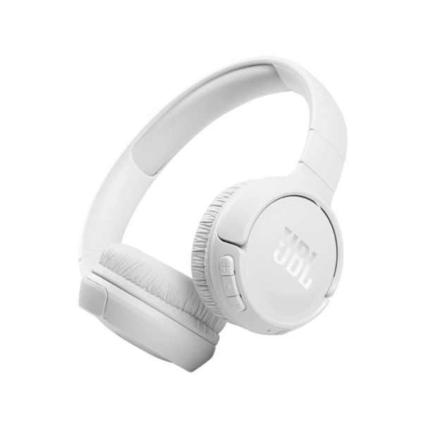 JBL Tune 510BT Wireless On-Ear Headphones (White)