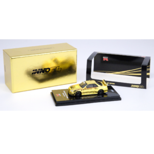 Nissan Skyline GT-R (R34) Nismo R-Tune Gold Chrome CHINA HOBBY EXPO 2023 IN64-R34RT-GCH