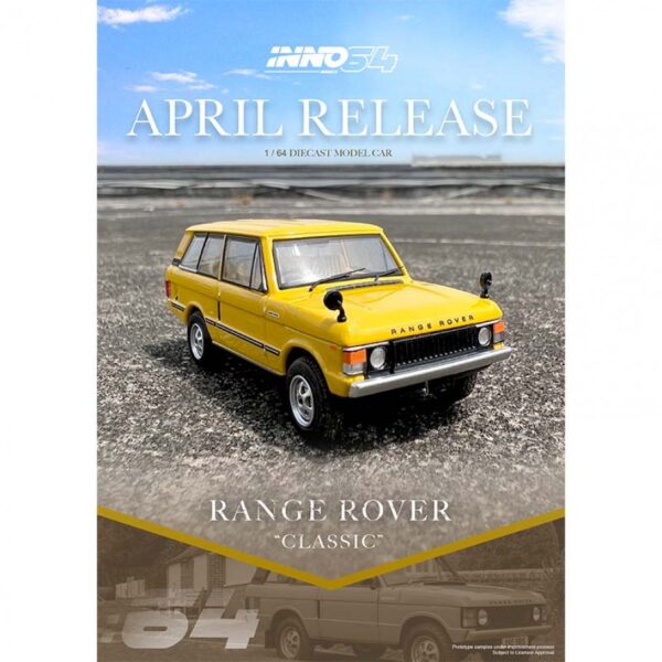 Range Rover Classic Sunglow Yellow IN64-RRC-SGYL