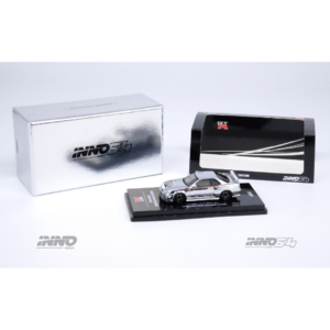Nissan Skyline GT-R (R34) Nismo R-Tune Silver Chrome CHINA HOBBY EXPO 2023 IN64-R34RT-SCH