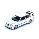 _Ford Sierra RS500 1986 White with extra wheels 164 Die-Cast Rubber wheels