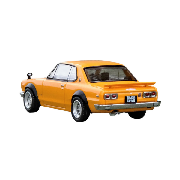 Nissan Skyline 2000 GT-R KPGC10 (Orange) MALAYSIA DIECAST EXPO EVENT