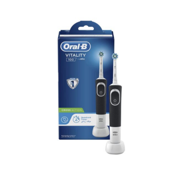 Oral-B Vitality 100 CrossAction White Electric Rechargeable Toothbrush D100.413.1