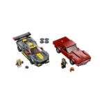 Lego Speed Champions Chevrolet Corvette C8.R Race Car and 1969 Chevrolet Corvette 76903-1