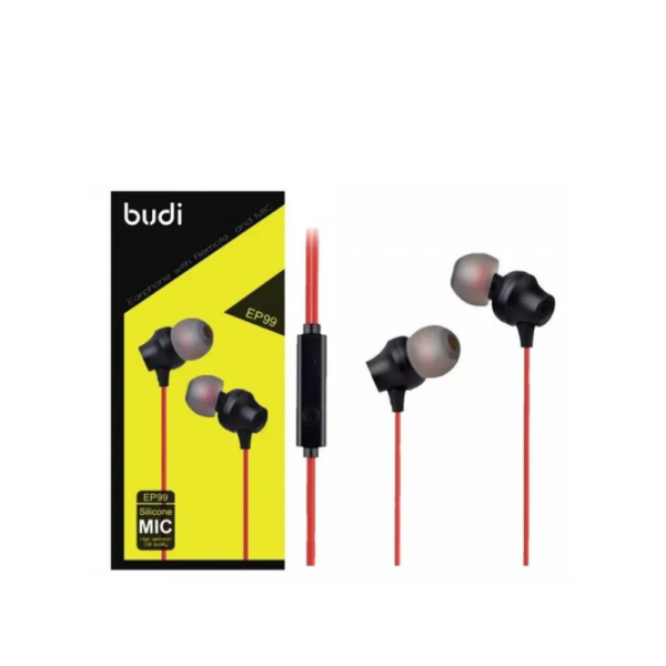 Budi EP99 3.5mm Earphones with Mic