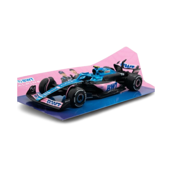 Bburago 1:43 BWT Alpine A523 #10 Pierre Gasly