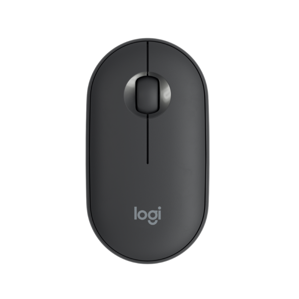 Logitech Pebble Wireless Mouse with Bluetooth/USB (Black)