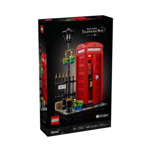 Lego Ideas Red London Telephone Box 21347