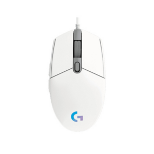 Logitech G102 LIGHTSYNC RGB 6 Button Gaming Mouse (White)