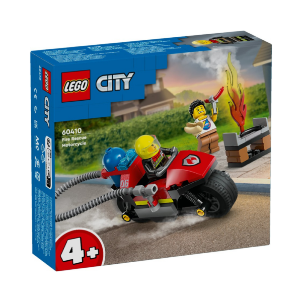 Lego City Fire Rescue Motorcycle 60410