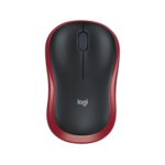 Logitech Wireless Compact Mouse M185 (Red)