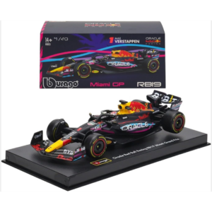 Bburago 1/43 F1 Model Car (Premium Version) Oracle Red Bull Racing 2023 RB19 Miami GP livery #1 Max Verstappen 18-38083